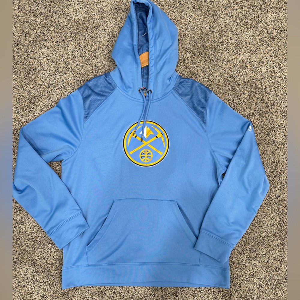 Denver Nuggets Basket Ball Hoodie - LARGE